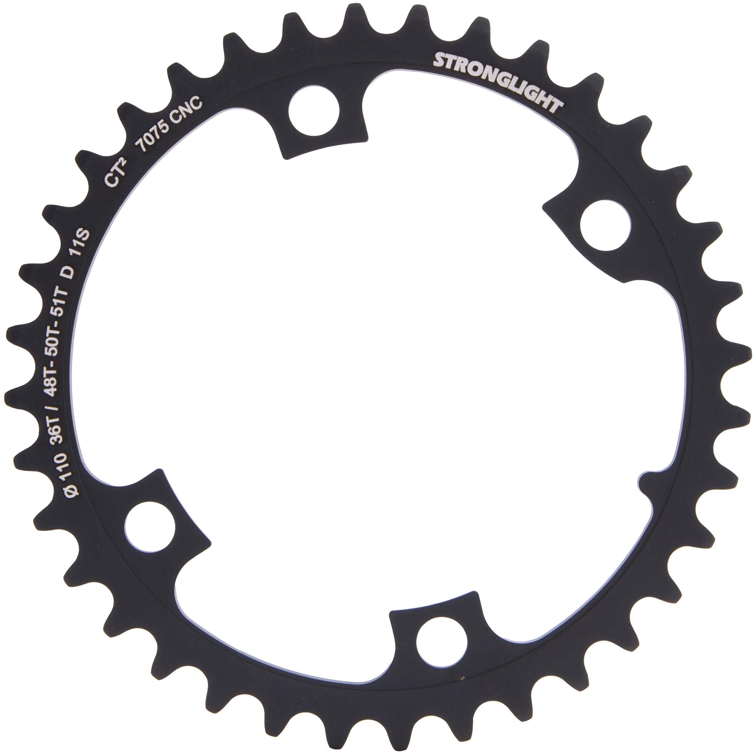 Stronglight kettenblatt ct2 chain ring ct2 36 teeth