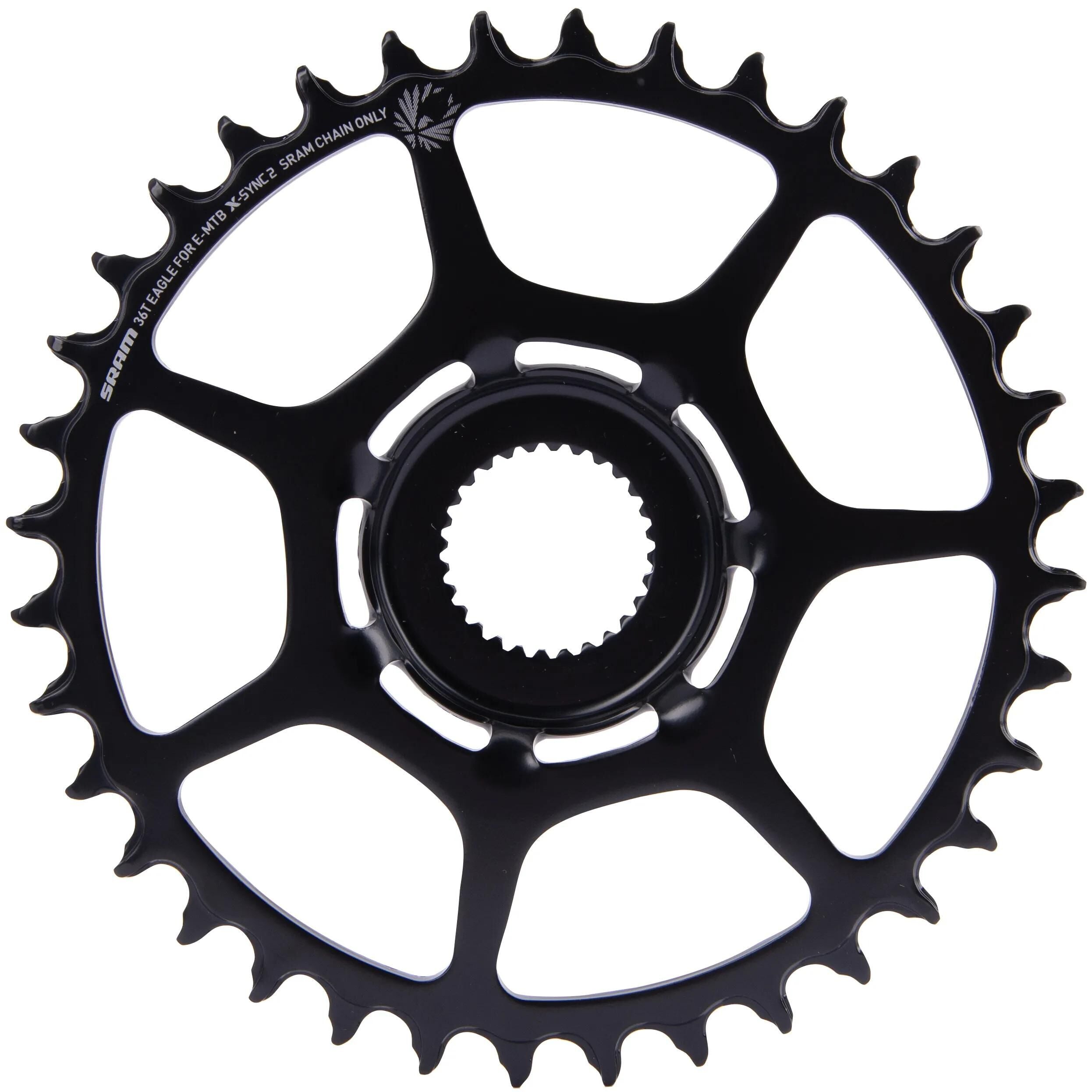 Sram kettenblatt chain ring 36t boost black