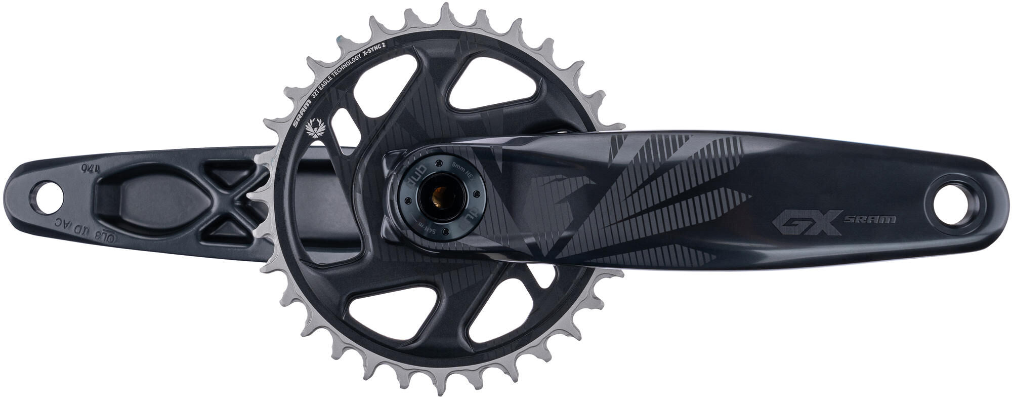 Sram crankstel gx eagle crankset gx eagle 32t super boost+ 170mm