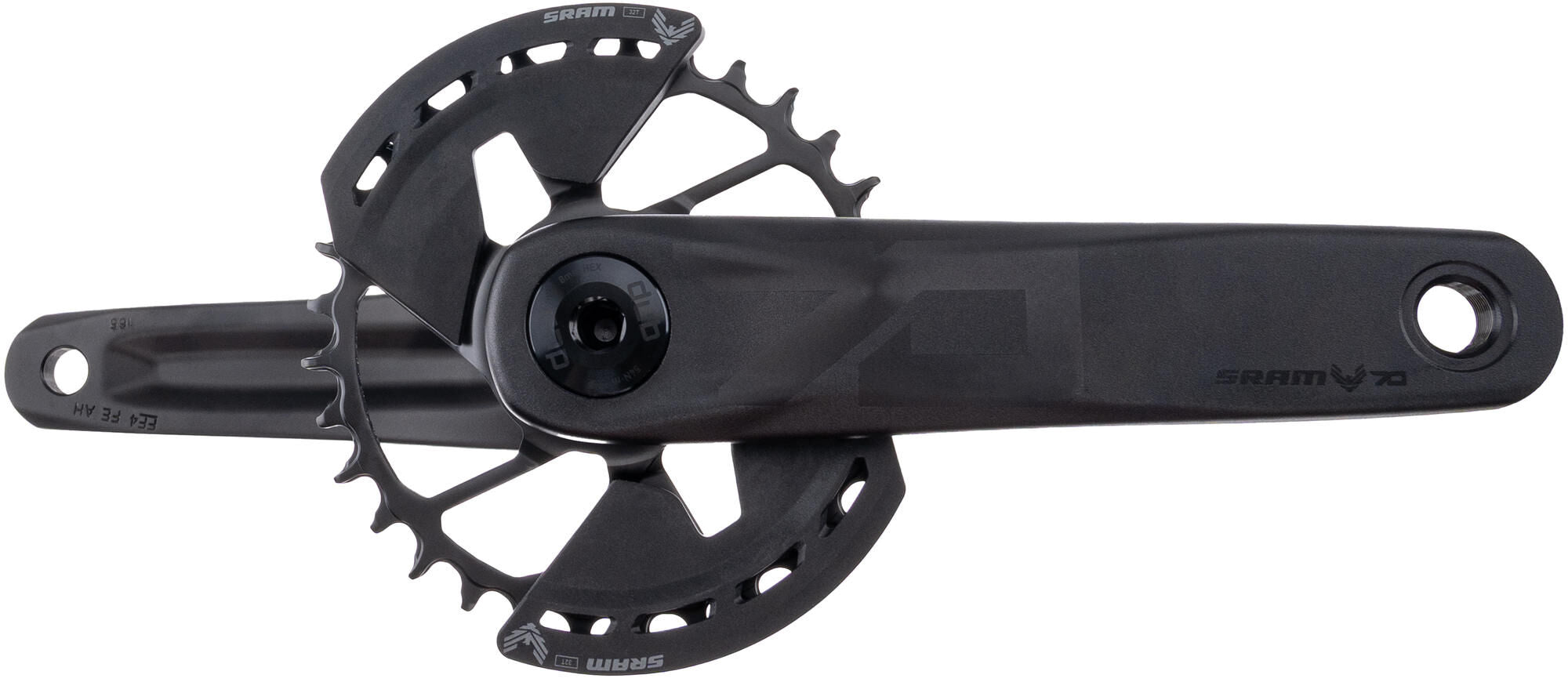 Sram crankstel eagle 70 transmission krg 70 eagle tt dub 165mm 32 z. steel black