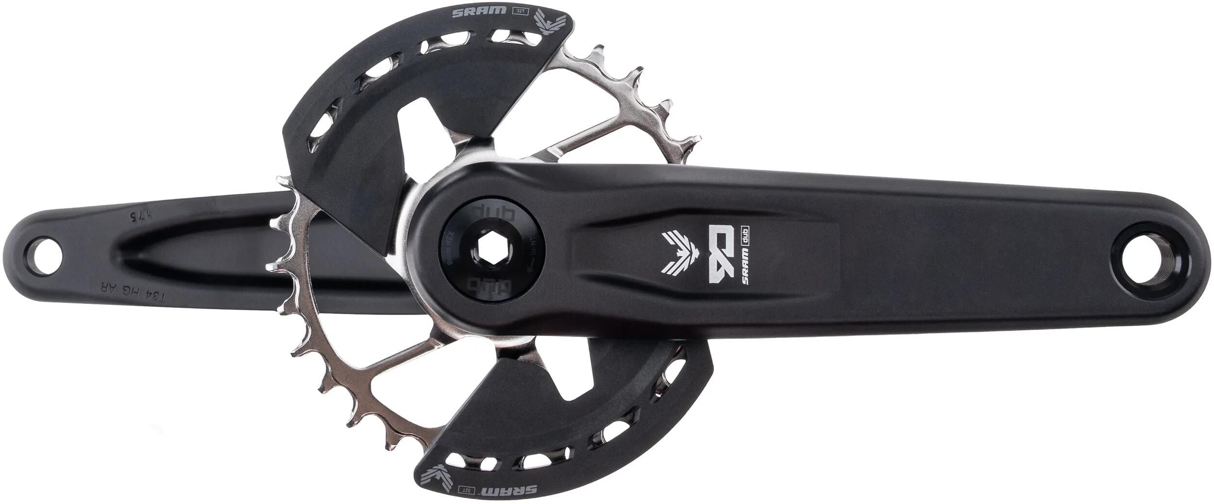 Sram kettenradgarnitur eagle 90 transmission krg 90 eagle tt dub 175mm 32 inch steel black