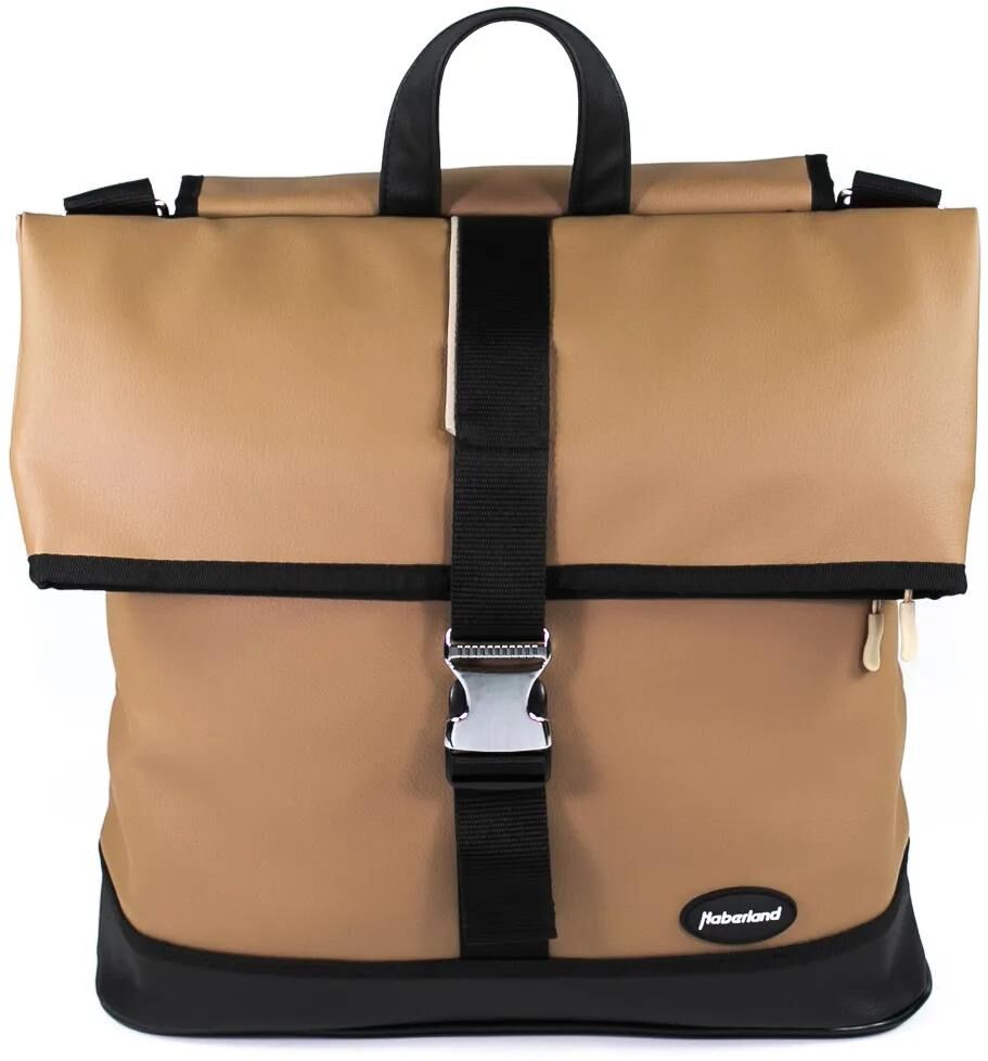 Haberland einzeltasche melan i single bag melan i beige