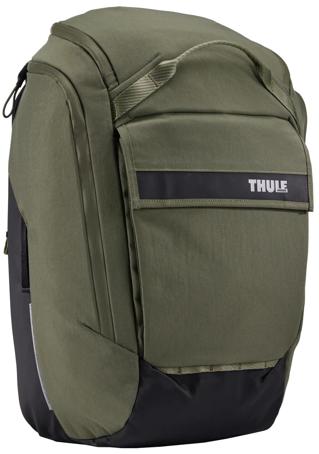 Thule paramount hybrid pannier 26l - bicycle bag | soft green