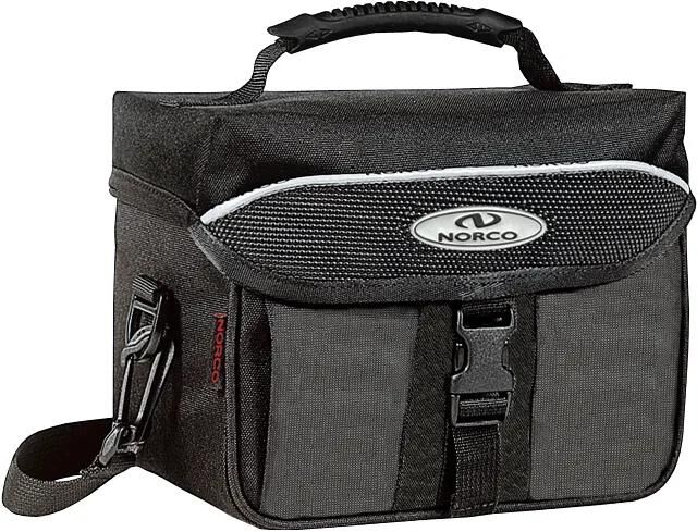 Norco lenkertasche ottawa bar bag ottawa black silver