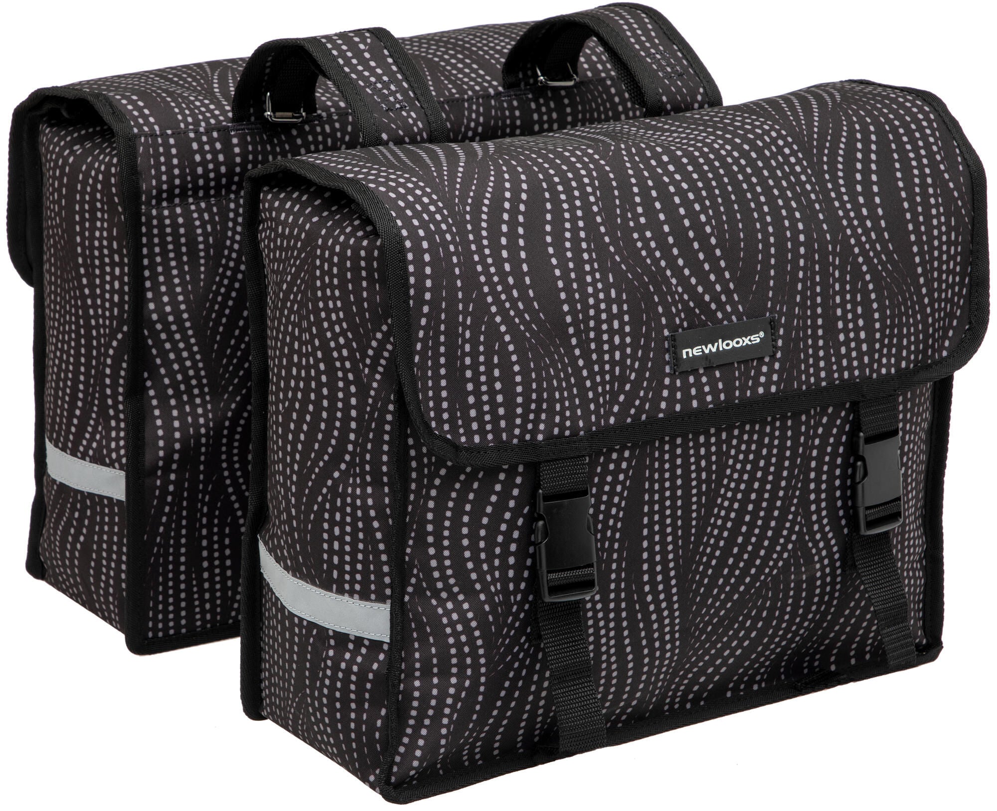 Newlooxs Tas New Fiori Double Dubbel | Alma | Black