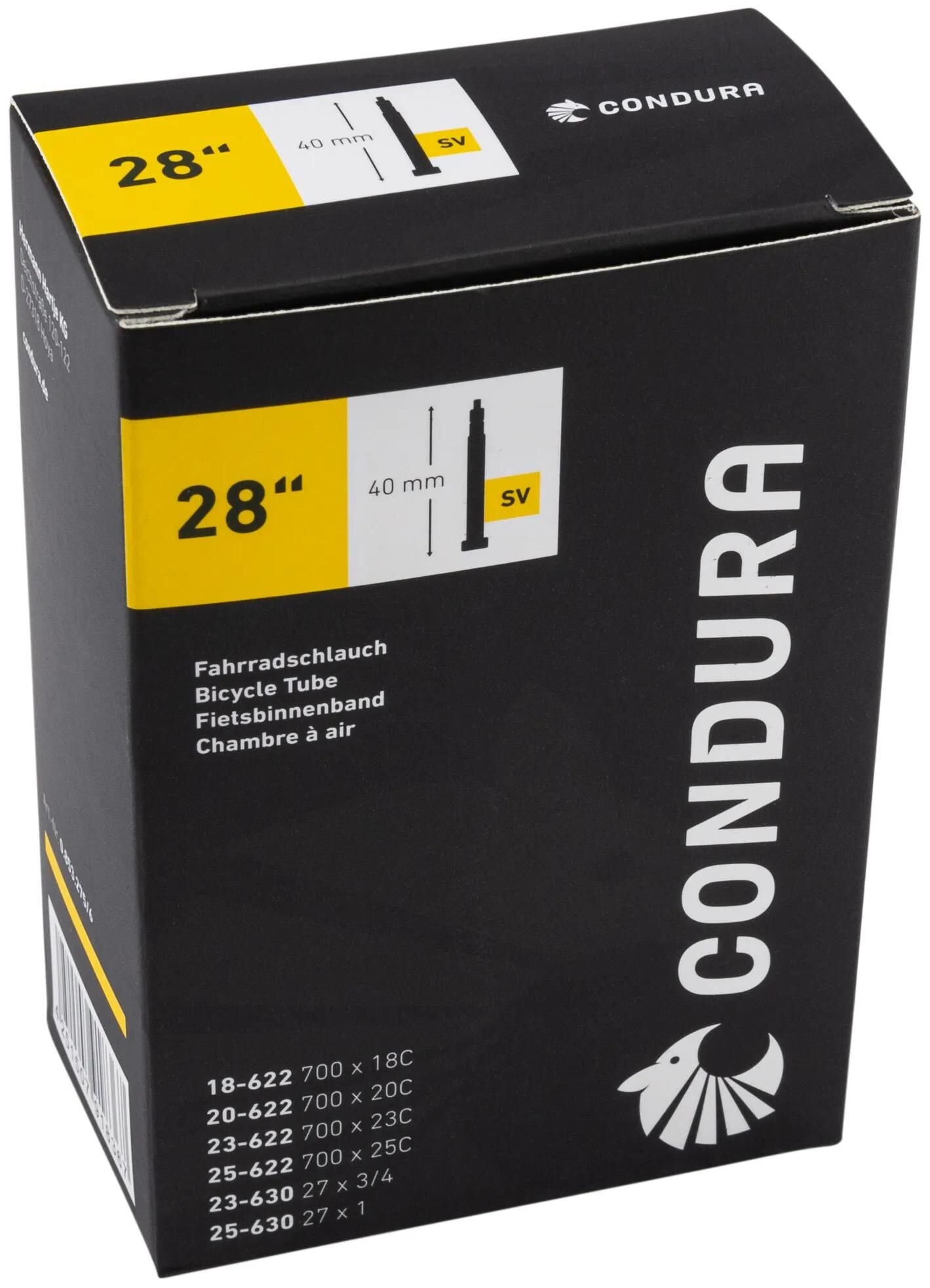 Condura schlauch tubes 28 sv40 18 25-622 630