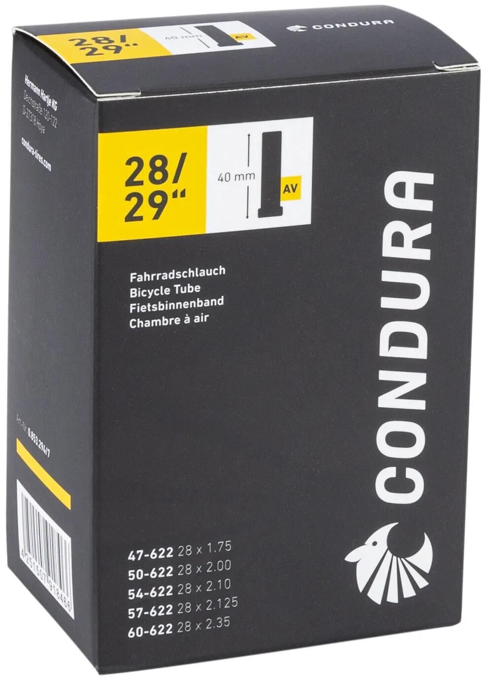 Condura schlauch tube 28 29 av40 47 60-622