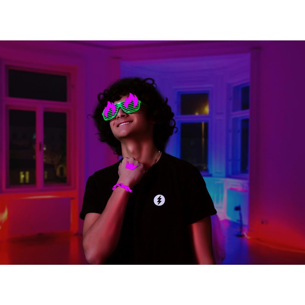 Basis luchtkasteel laten we gloeien studio