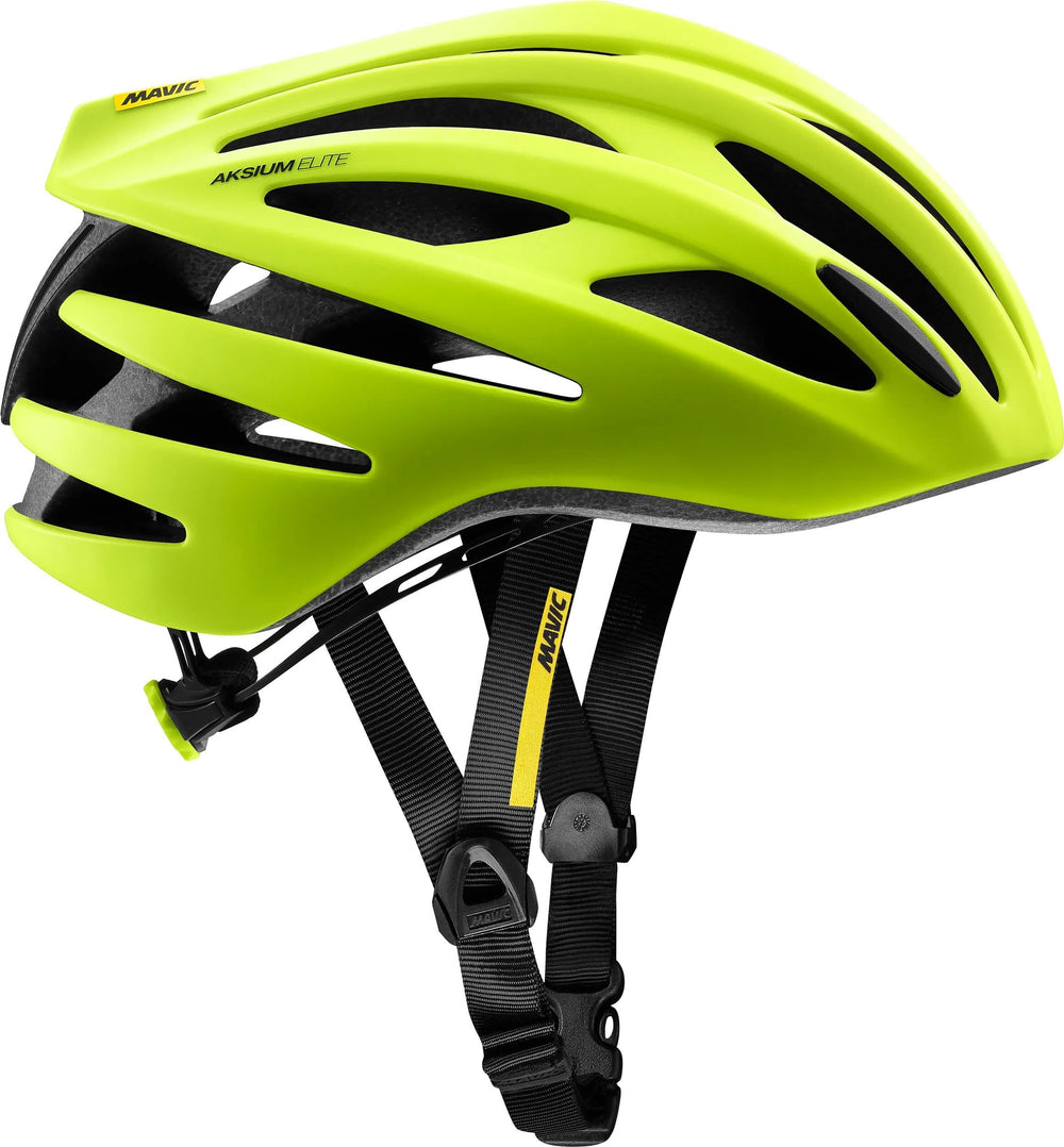 Mavic helm aksium elite helmet aksium elite s saf.yel. black metal