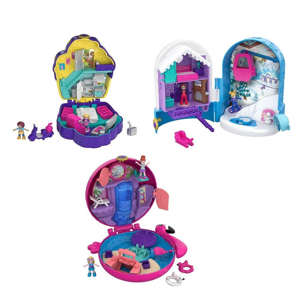 Mattel Polly Pocket Pocket Wereld Otter Aquarium