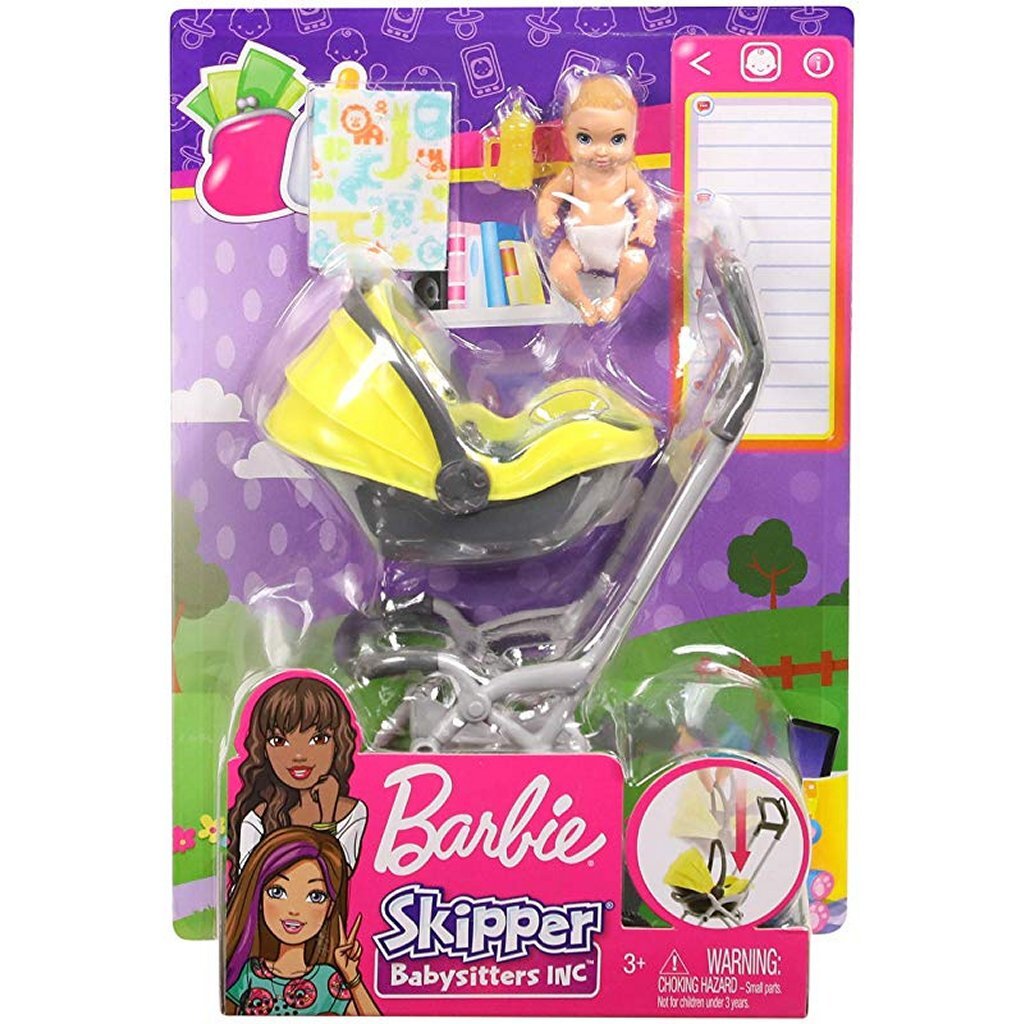 Barbie Skipper Oppas Speelset