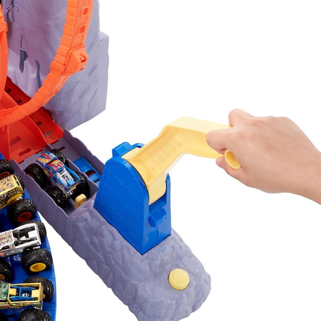 Mattel Monster Trucks T-Rex Vulkaan Arena