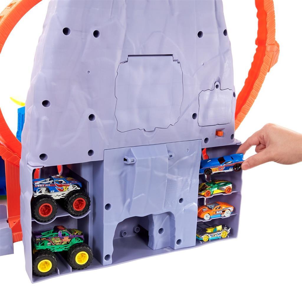 Mattel Monster Trucks T-Rex Vulkaan Arena