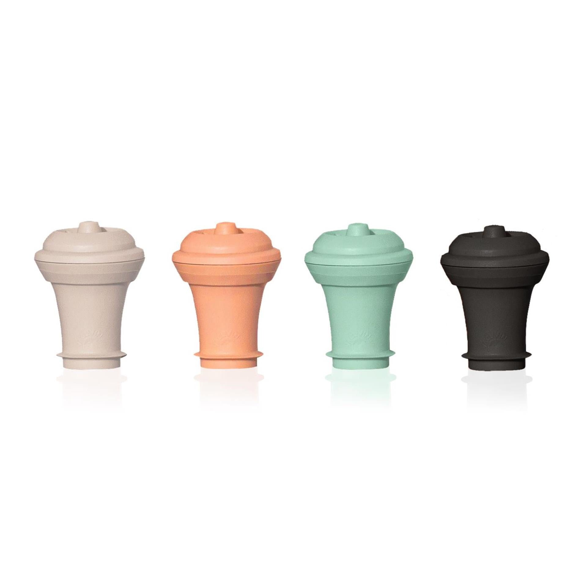 Vacuvin vacu vin wine stoppers colored loop