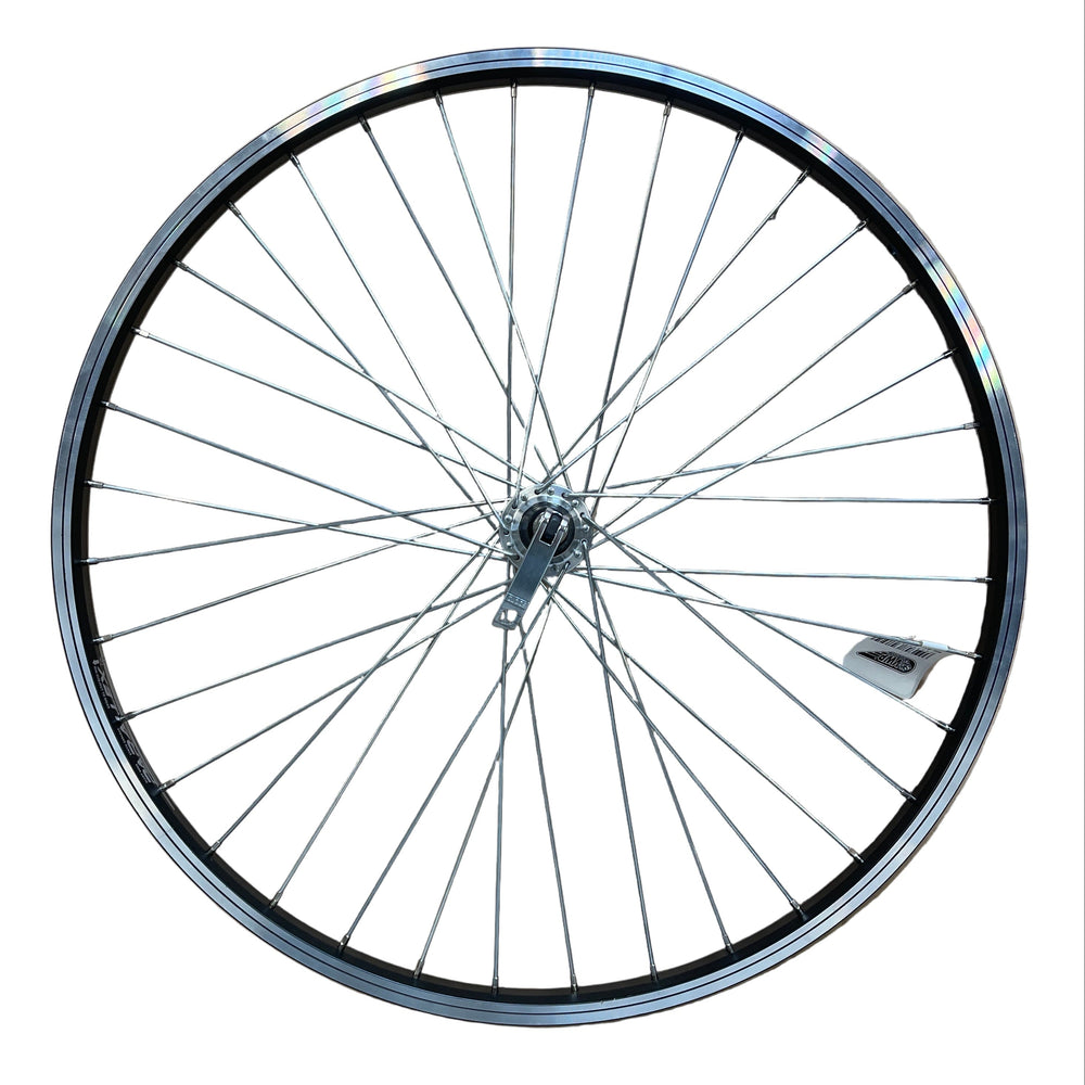 Roland achterwiel 26 21-559 alu. parallex zwart cassette qr spaak 13