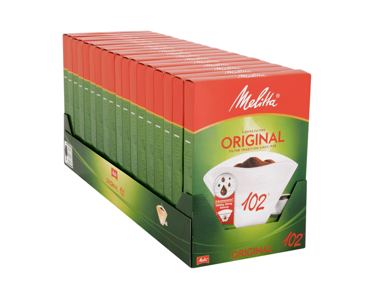 Melitta koffiefilterzakjes 1x4 doosje (9x 80 stuks)