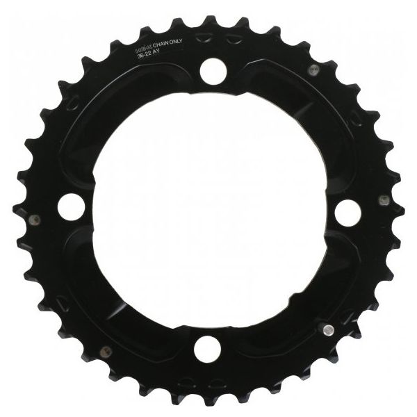 Shimano kettingblad Deore 10V 36T Y1RP98070 M617 zwart