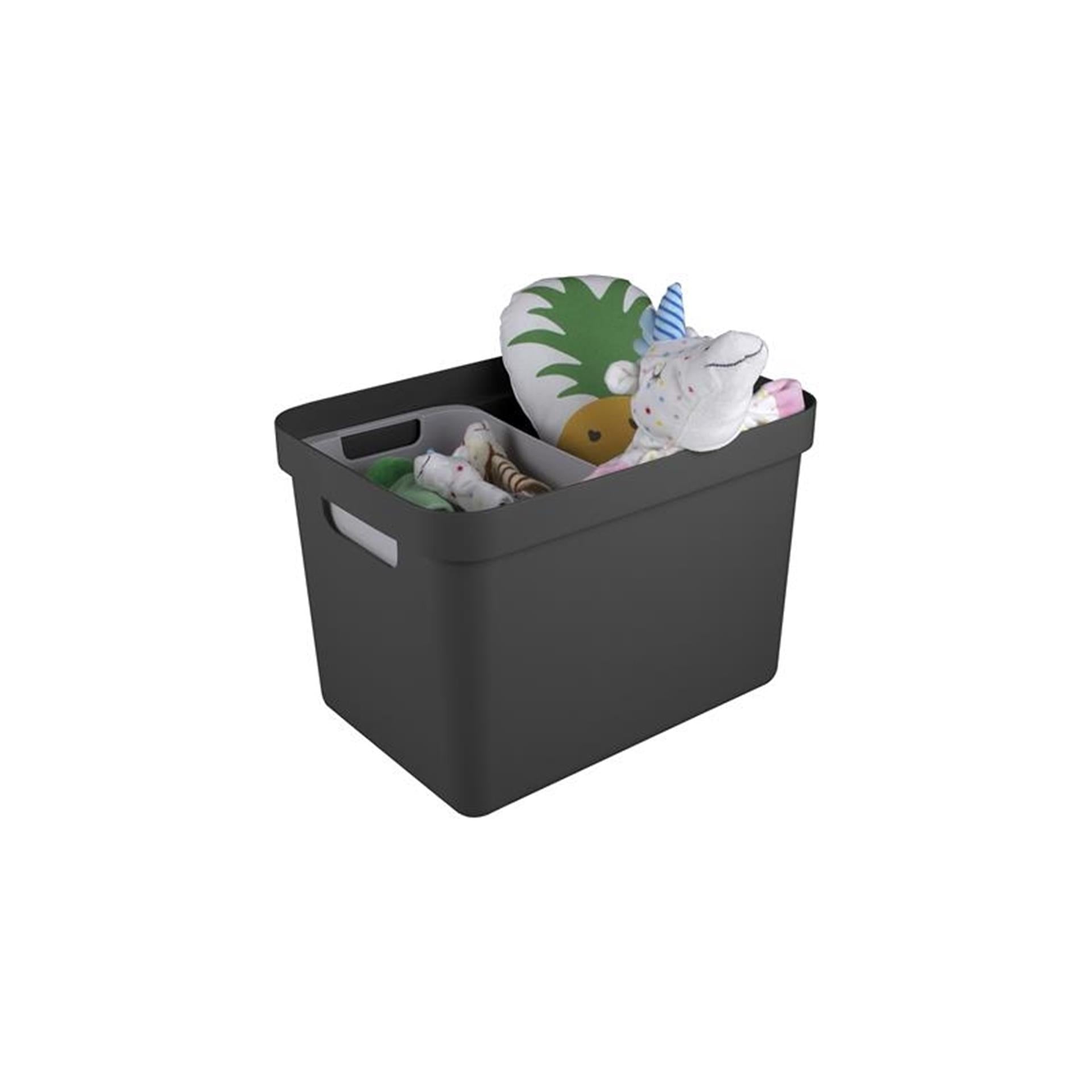 Sunware sigma home opbergbox 18l antraciet
