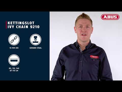 Antivol à chaîne Abus Ivy Chain 9210 170 ART*** (9100 2.0)