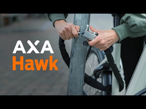 kettingslot Hawk zwart 100cm