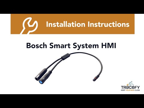 Tracefy Bosch Smart System connector HMI