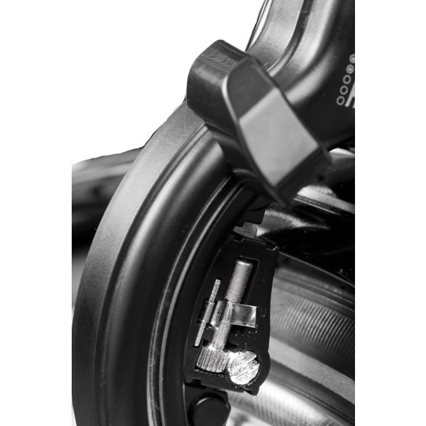 AXA Solid ringslot - hoogwaardige frameslot, extra brede opening, ART 2 sterren, zwart - 58mm