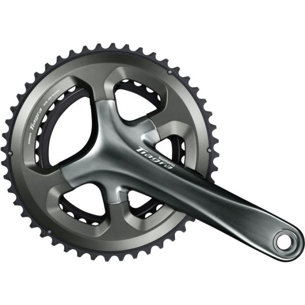 Shimano crankstel 2 x 10 speed tiagra fc-4700 - 172,5 50-34t met holle as - zwart