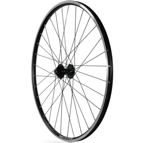 Rodi wielset skorpion 27,5 - 36 spaaks - 8 9 10 11 speed - zwart - quick release