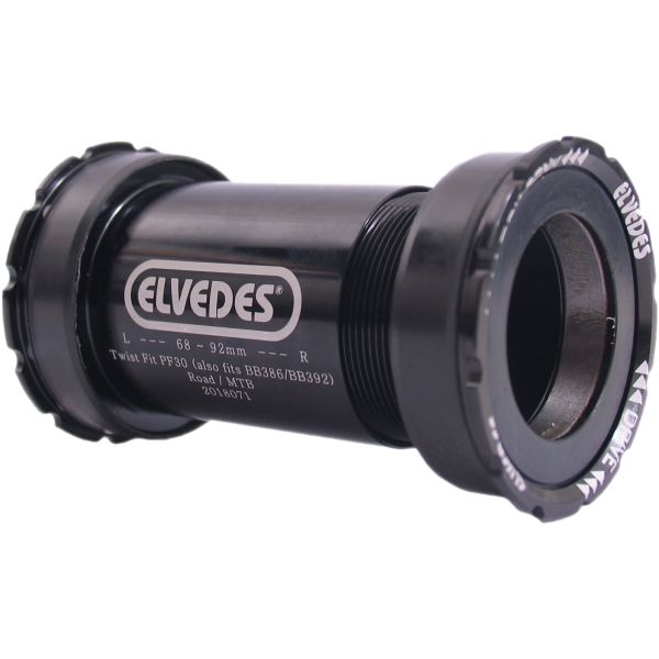 Boîtier de pédalier Elvedes Twist fit PF30 (convient également à BB386 BB392)
