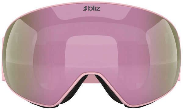 Bliz floz brown w pink multi - ski goggle