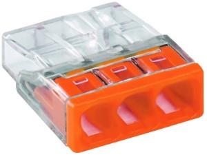 Enzo wago lasklem 3x0,5-2,5mm transoranje ds100 4047224