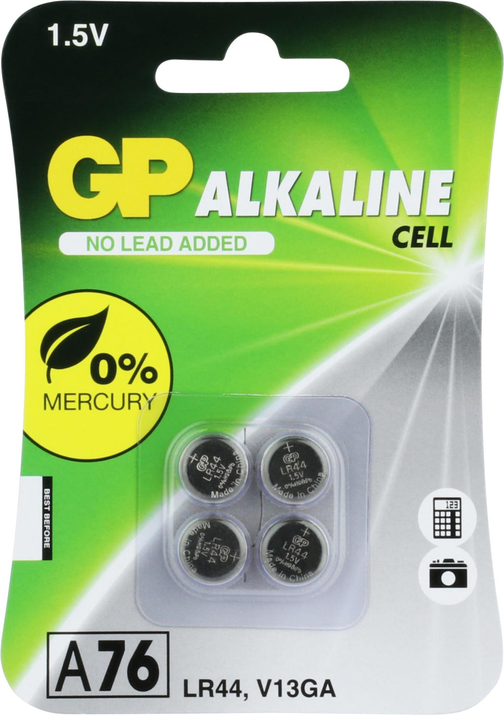 GP Batterijen Batterijen A76