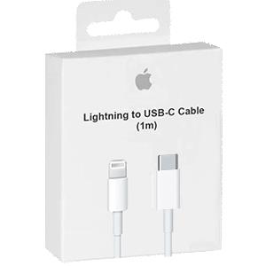 Enzo apple apple usb-c - lightning laadkabel 1m wit - 9540070