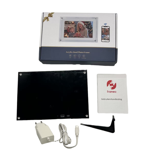 Benel frameo digitale fotolijst wt-101b acryl zwart 10.1 inch