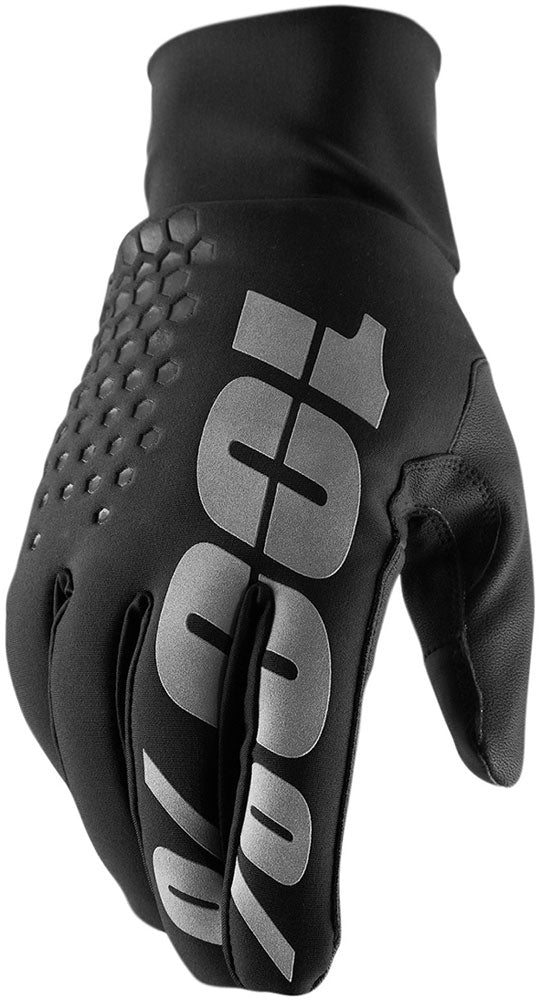 100% hydromatic brisker - mtb thermal gloves | l
