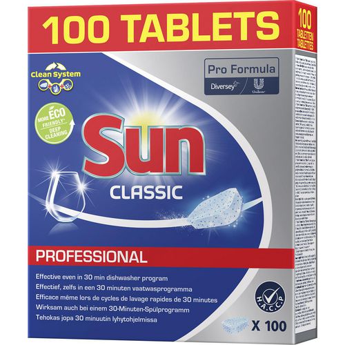 Vaatwastabletten sun classic 100 stuks