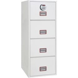 Brandwerende archiefkast phoenix world class vertical fire file fs2254e wit