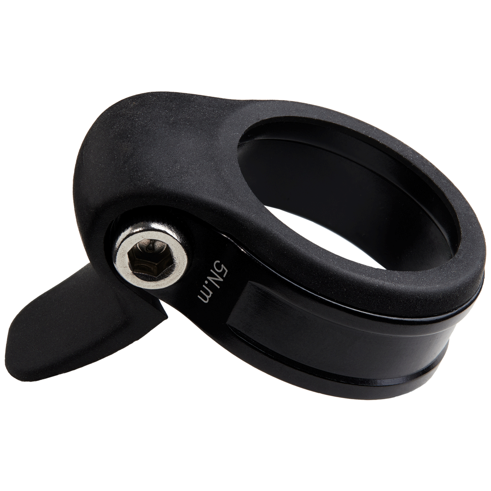 Katana mud-1 saddle clamp with rubber dust cover | 31,8mm