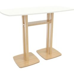 Vergadertafel meet powered by paperflow easydesk melamine