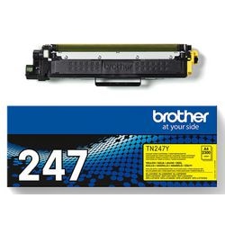 Tonercartridge brother tn247y geel
