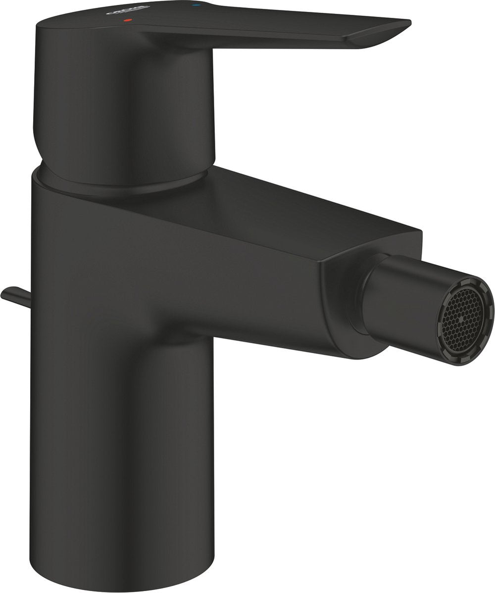 Grohe quickfix start bidetmengkraan met pop-up waste set - waterbesparend - matte black