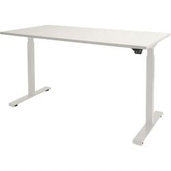 Zit-sta-bureau schaffenburg dextro basic 160 x 80 cm wit
