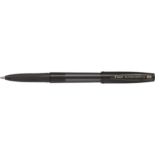 Balpen pilot super grip g zwart medium