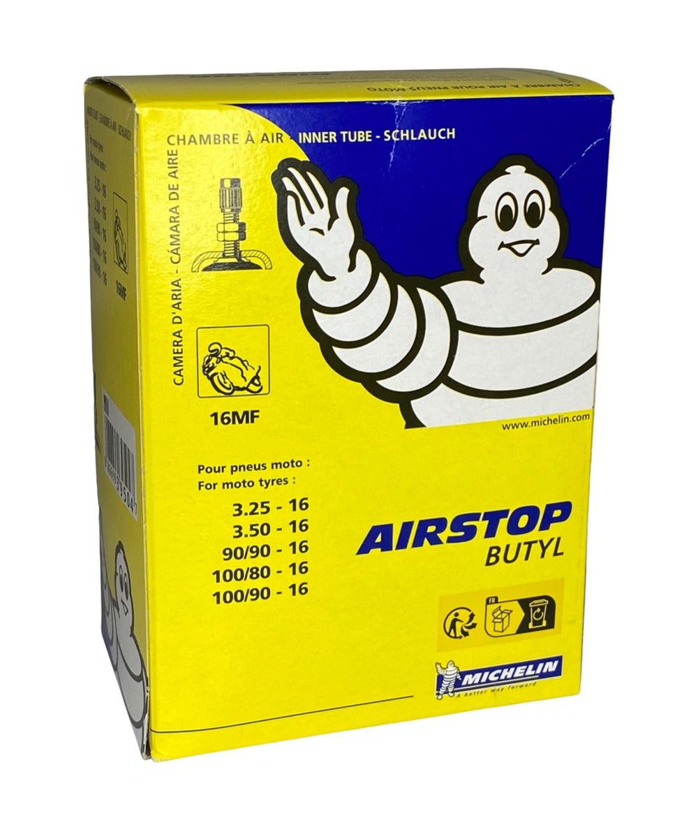 Michelin binnenband 16-3,25 3,50 100 80 100 90 90 90-16 recht ventiel