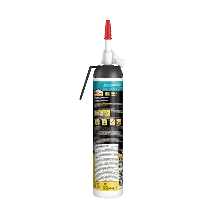 Pattex montagekit 254 g | easy kit met spuitbus| montagekit voor kleine thuis projecten.
