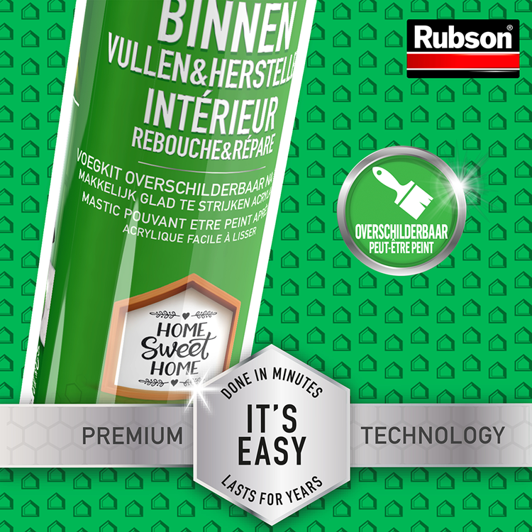 Rubson 1065995 - easy sealing binnen 280ml | 12 stuks