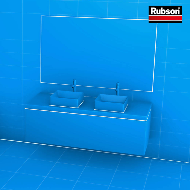 Rubson 1065999 - easy sealing sanitair keuken 100ml | 12 stuks