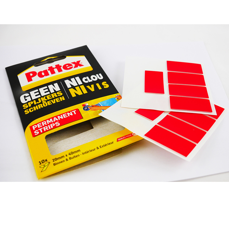 Pattex 1002601 - supermont.strip perman | 6 stuks