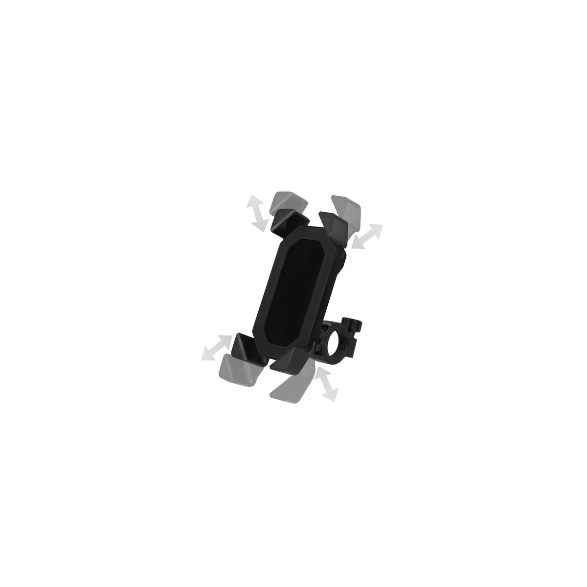 Phone Holder Mirage Black Handlebar Mount