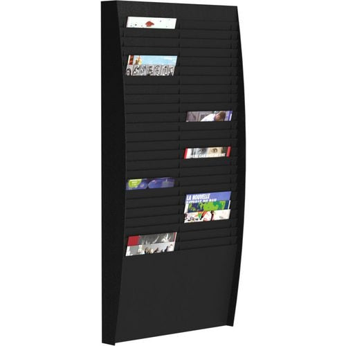 Documentpaneel paperflow 50 vakken zwart